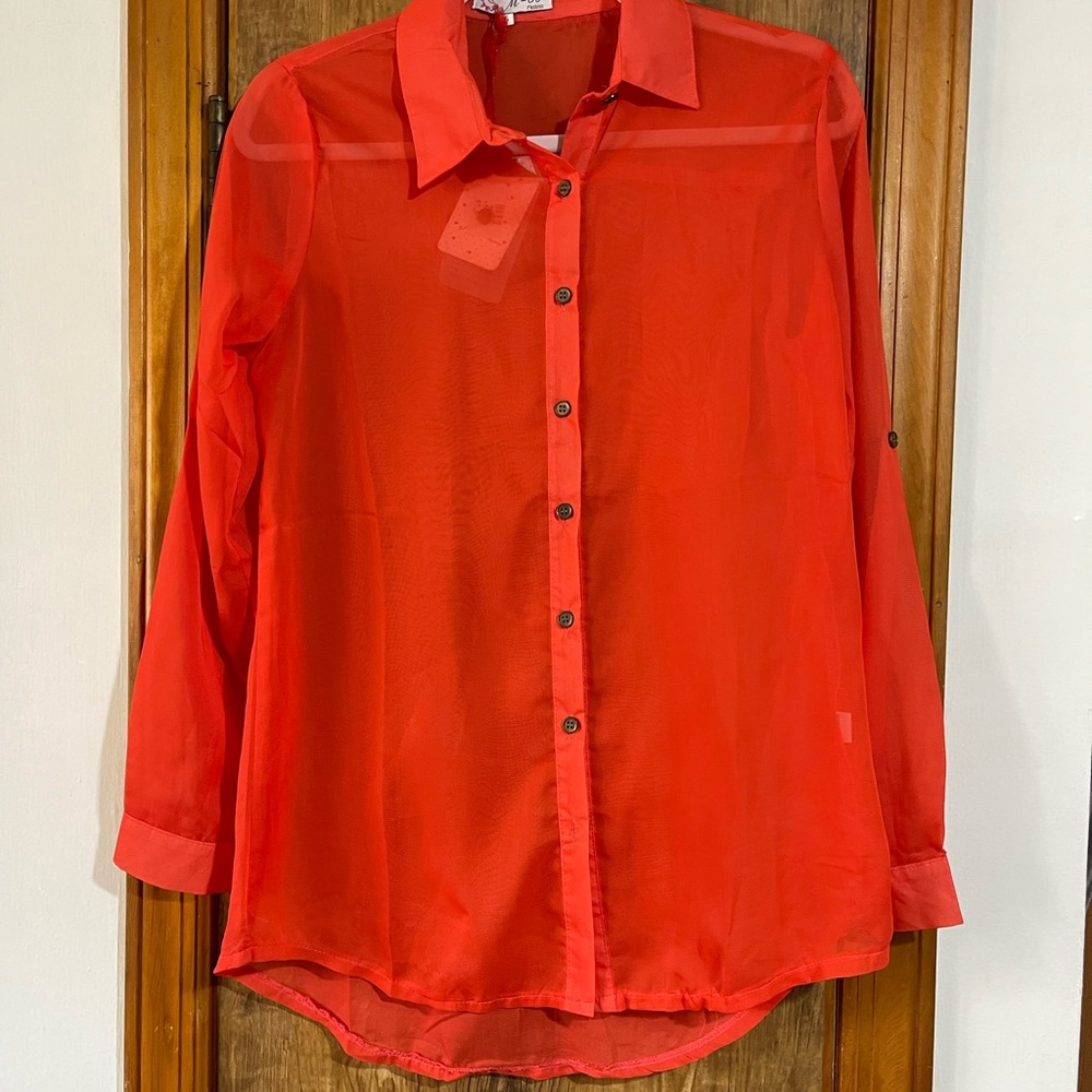 Elegant chiffon blouse